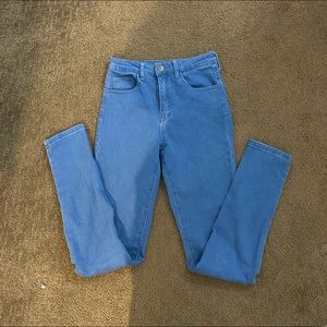 Forever 21 blue skinny jeans